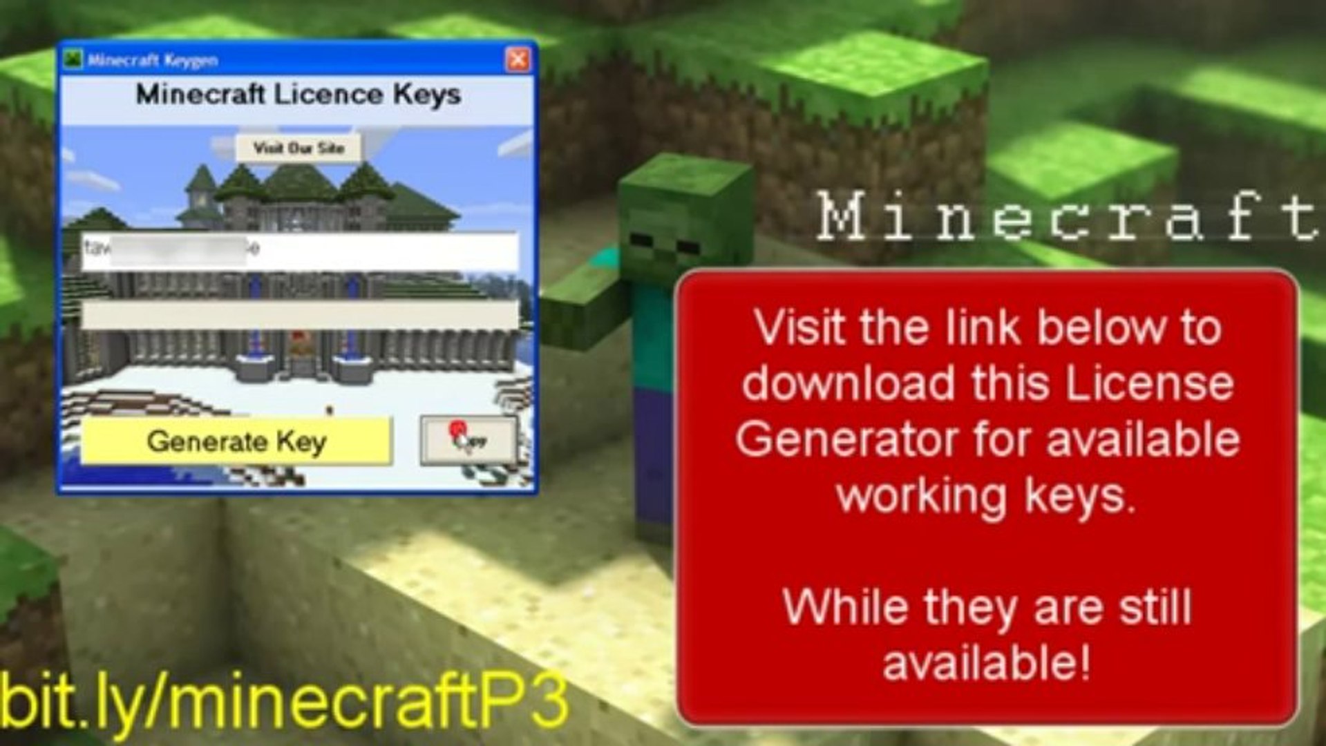 Minecraft License Key Generator Free Download - video Dailymotion