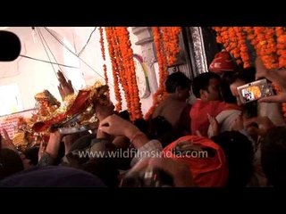 Prasad Vitaran at Gangotri Temple