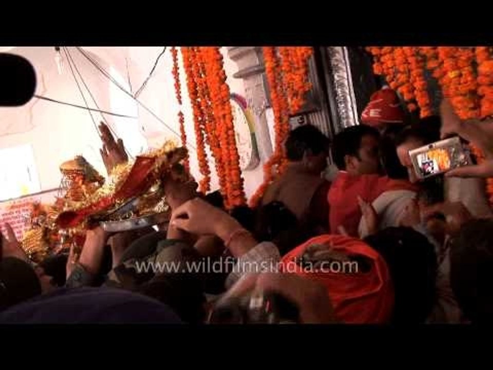 Prasad Vitaran at Gangotri Temple