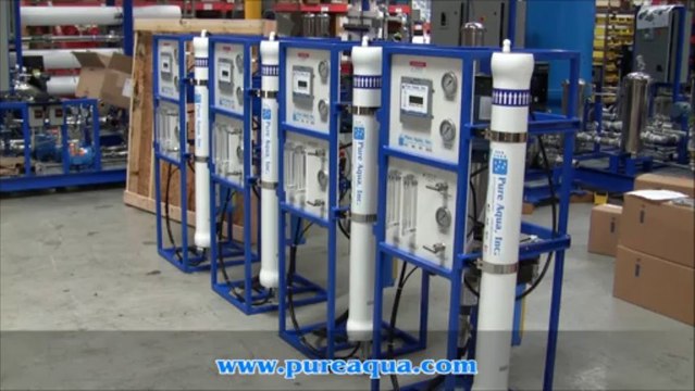 Pure Aqua| Brackish Water Reverse Osmosis Devices Dubai, UAE 4 x 1,500