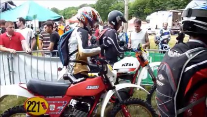Saint Paul 2013 enduro ancienne championnat de France part 1