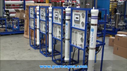 Pure Aqua| Agua Salobre por Dispositivos de Ósmosis Inversa Dubái, UAE 4 x 1,500 GPD