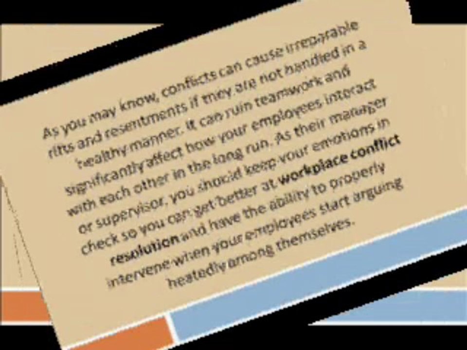 Conflict Resolution Skills: Develop your Ability to Resolve Conflicts