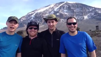 Organisational MD's introduce day 5 of the Kilimanjaro Trek