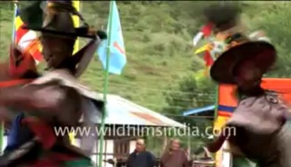 100. Black hat dance of Bhutan