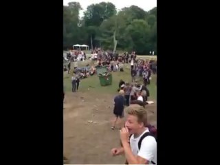 Gotta Watch Your Back_ Girl Gets Rocked By Garbage Dumpster