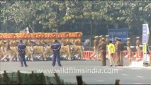 1215.Soldiers marching on Republic Day Rehearsal 2011