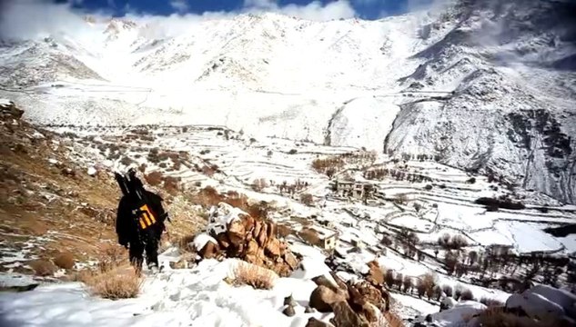 1235.Snow capped mountains in Ladakh