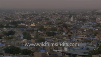 1452.Blue city of Rajasthan