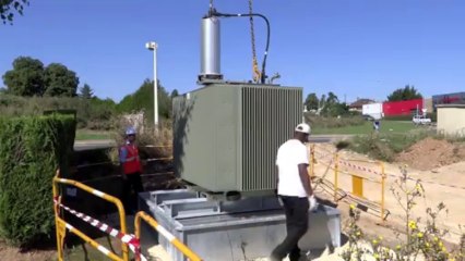 Meru : Un chantier d'envergure pour ERDF en vue du futur Auchan Drive