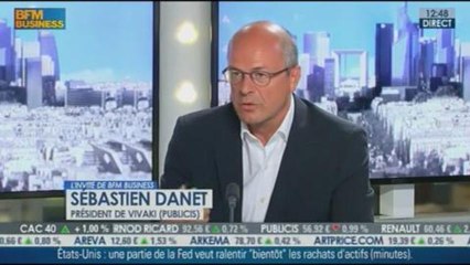 Sébastien Danet, président de VivaKi ( Publicis), dans l'invité de BFM Business - 22/08