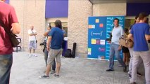 Xabi Alonso llega al hospital Quirón de Murcia para ser operado