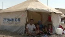 Syrian refugees arrive in northern Iraq