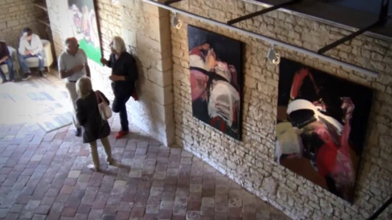 Exposition au Clos des Cimaises (Surgères-La Rochelle) 2011