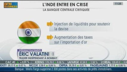 Légère reprise de la bourse de Bombay : Eric Valatini dans Intégrale Placements - 22/08