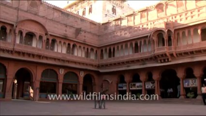 1645.Architecture of Junagarh Fort