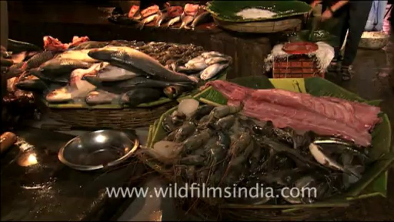 1798.Calcutta Fish Market
