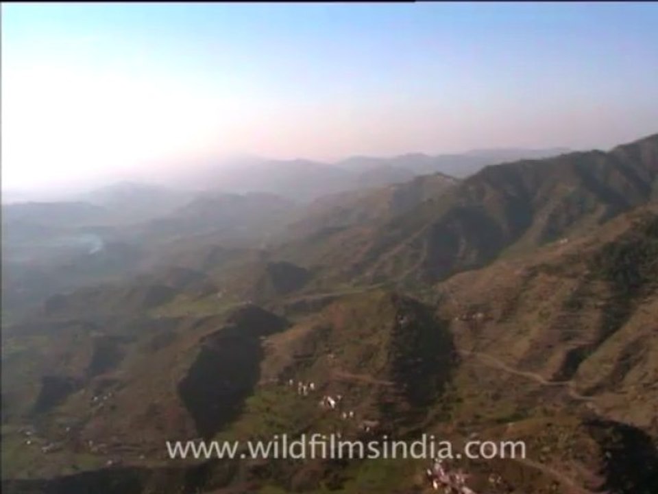 2041.Brown middle hills of Himachal Pradesh