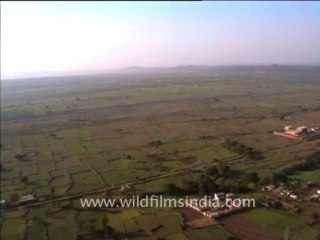 2067.An aerial view of agriculture fields in Manali