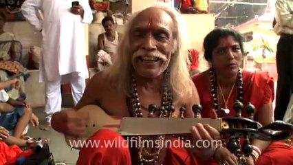 2307.Baba singing a song at kamakhya temple