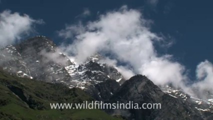 2373.Clouds rolling in over the western Himalaya!