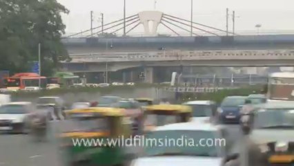 2444.Moolchand flyover Time lapse