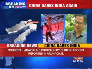 China dares India again