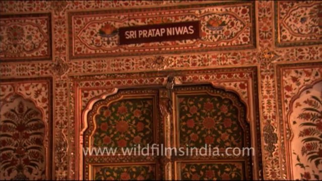 1571.Sri Pratap Niwas in Junagarh fort, Bikaner