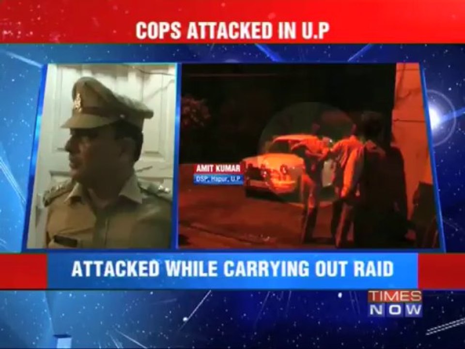 Cops attacked in UP