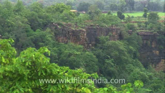 2523.Waterfall in Panna