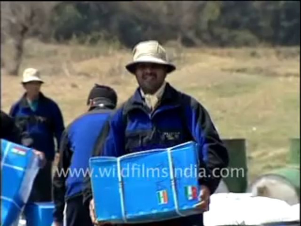 253.Helicoptering at Everest Base Camp