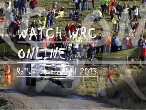 WRC Race Rally Deutschland 1ST Day Aug 2013
