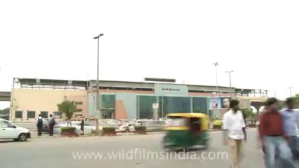 2608.Nehru Place metro station