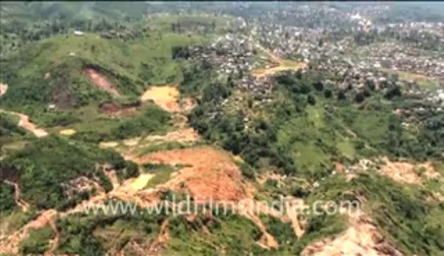 265.Rivers, forests, clearings in the forest used as runways, tenements:villages and a lot more