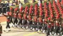 2718.Soldiers marching on Republic day