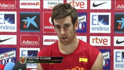 Eurobasket 2013 - Orenga, Rey y Claver, optimistas tras ganar a Macedonia
