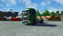 Euro truck simulator 2 Scania Cabina Hydraulic Suspension