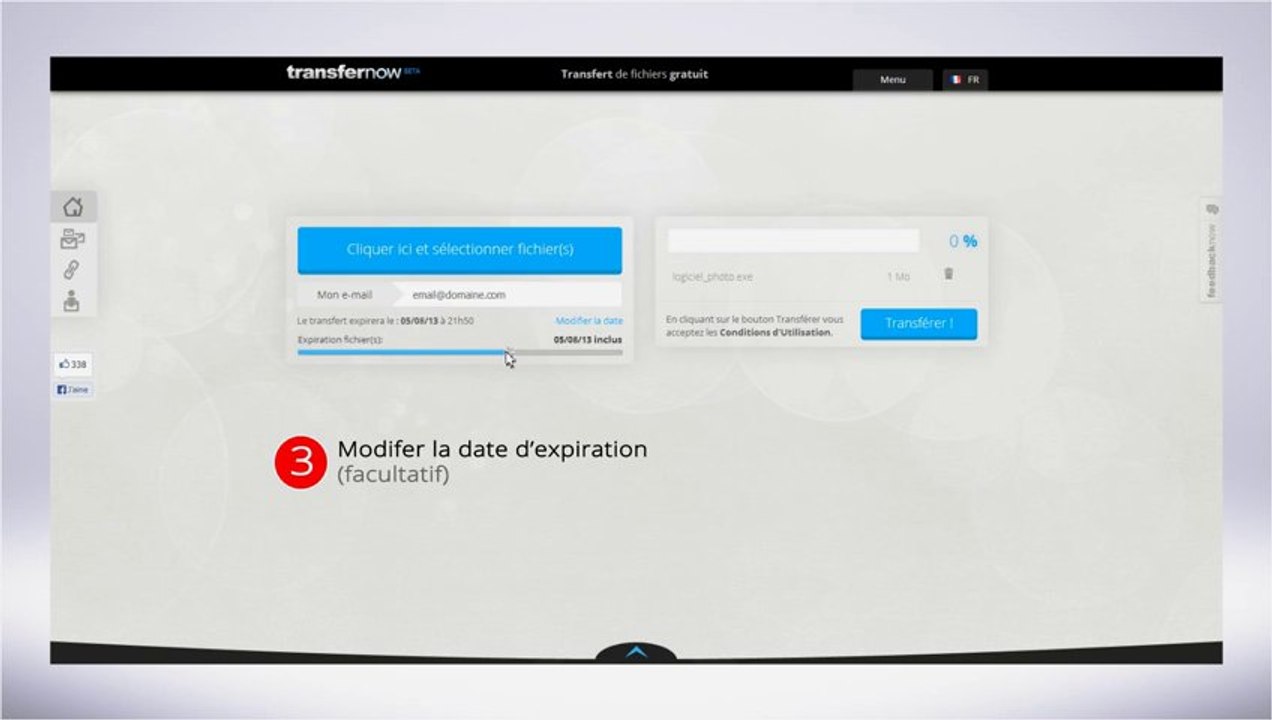 Comment stocker temporairement des fichiers avec TransferNow.net