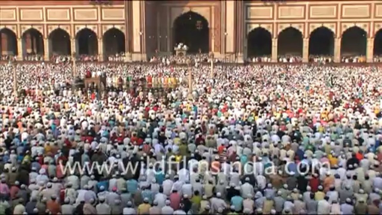 327.Eid Prayers in Jama Masjid