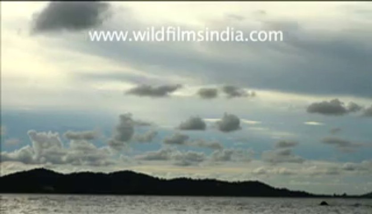 411.Time Lapse in Ar Prhao Beach in Thailand