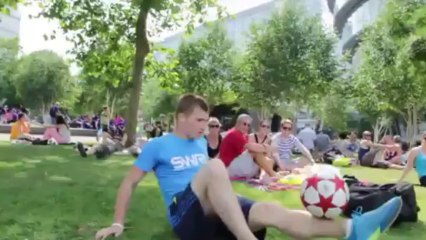football freestyle à Londres