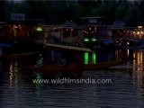 60. A shikara on Dal lake in Srinagar