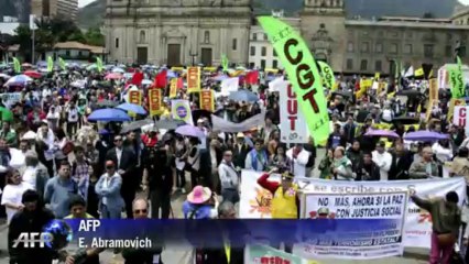 Colombie: le mouvement paysan soutenu par d'autres secteurs