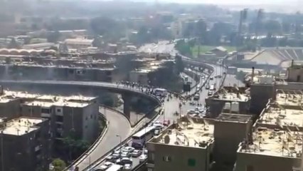 egypte : un blindé chute d'un pont