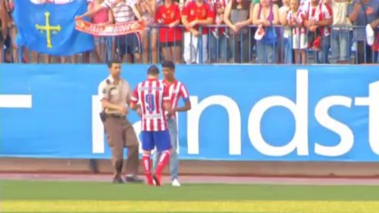David Villa, bautizo de fuego en el Calderón