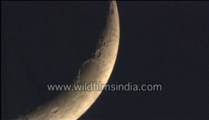 81. Moon up close with Craters!!