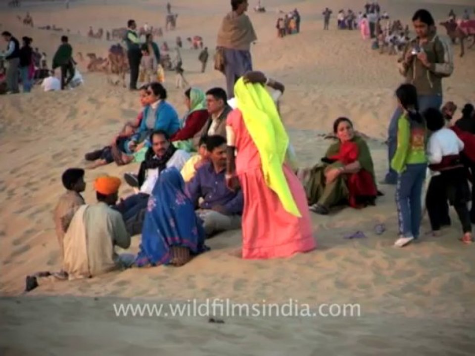 866.Camel safari in Jaisalmer