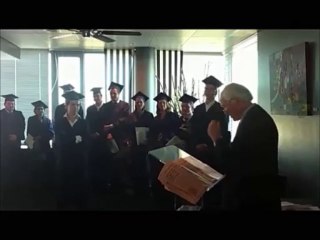 Uitreiking Erasmus-alleen-Daniel