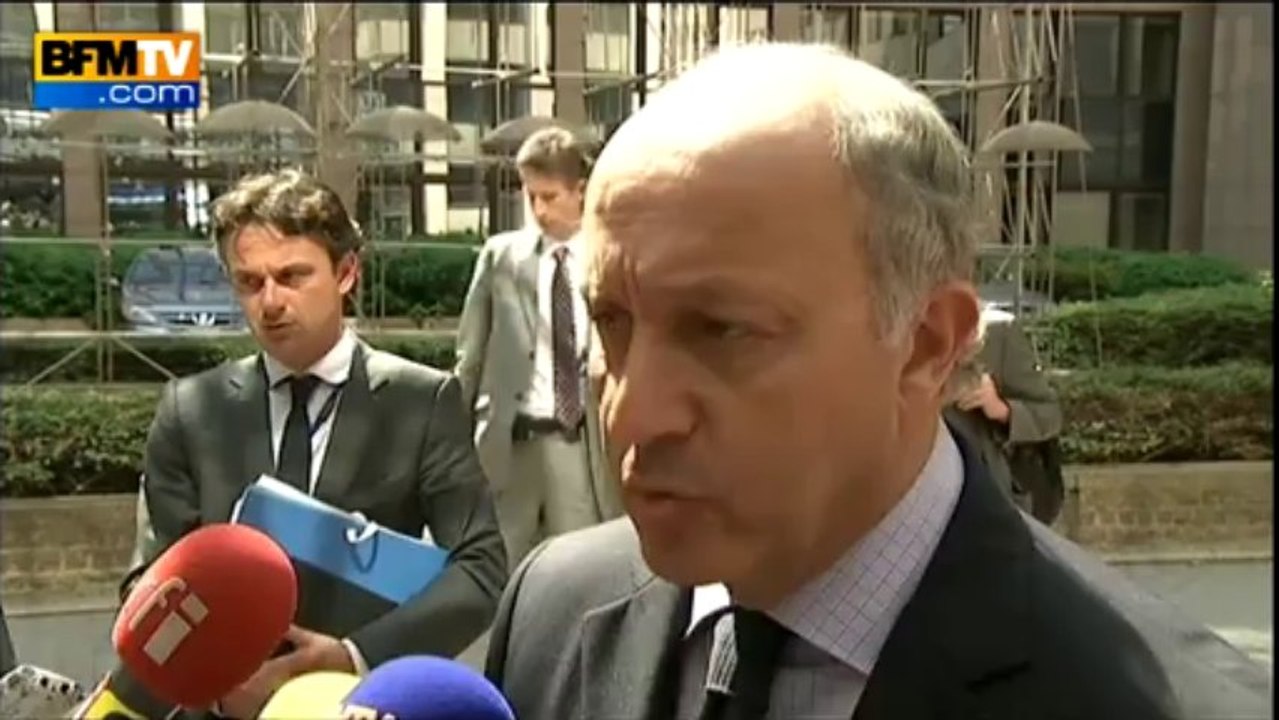 Syrie: Fabius demande "une enquête immédiate" sur les armes chimiques - 21/08