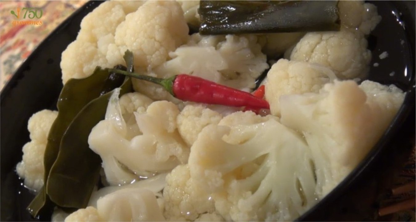 Recette de Chou-fleur à l'aigre douce - 750 Grammes